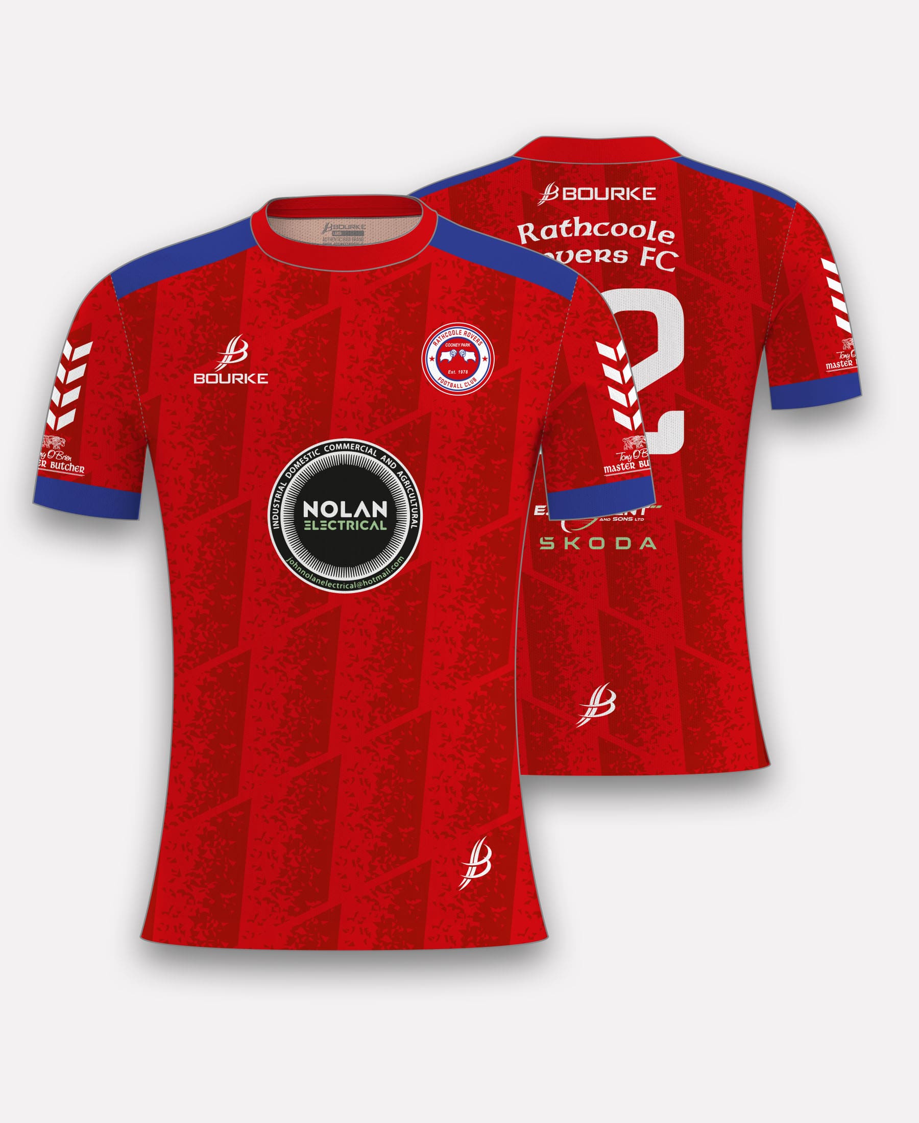 Rathcoole Rovers FC Senior Home Jersey