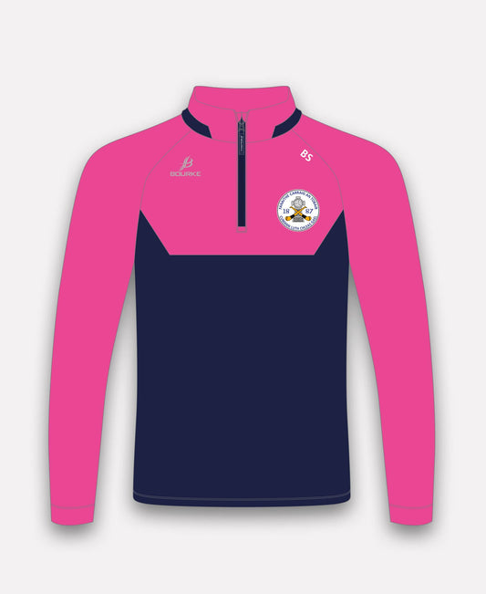 Rockwell Rovers LGFA  BARR Half Zip (Navy/Pink)