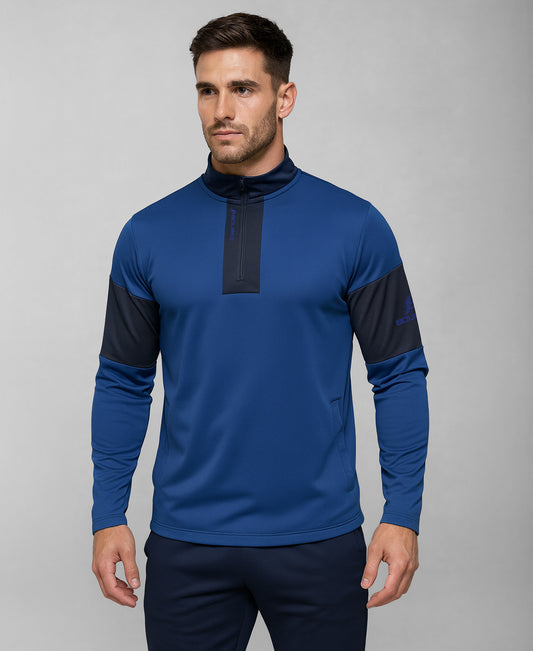 TEASRA Adult Half Zip (Navy/Blue)