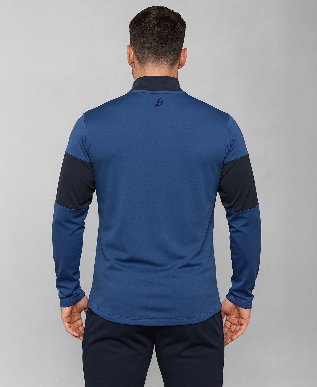 TEASRA Adult Half Zip (Navy/Blue)