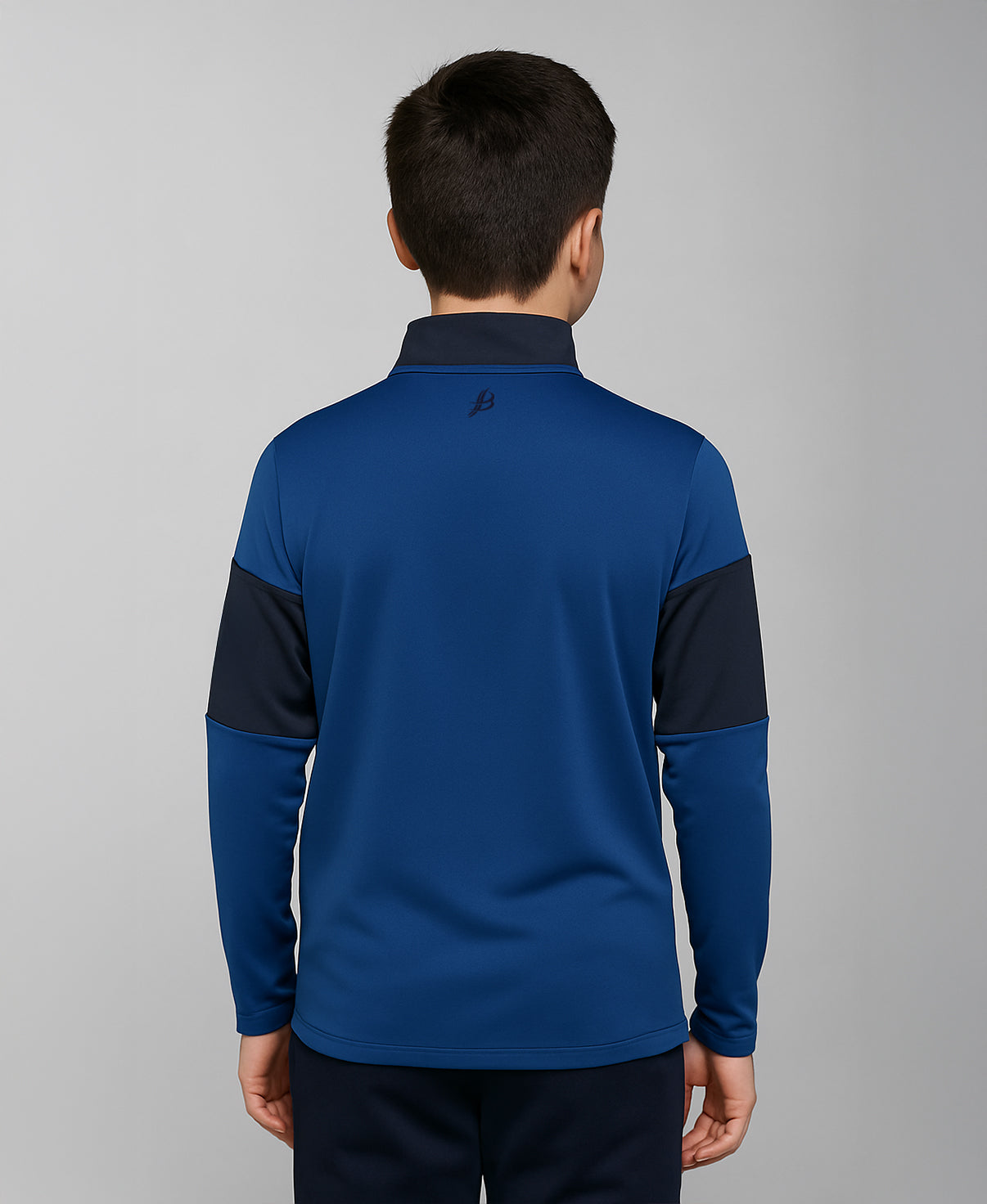 TEASRA Kids Half Zip (Navy/Blue)