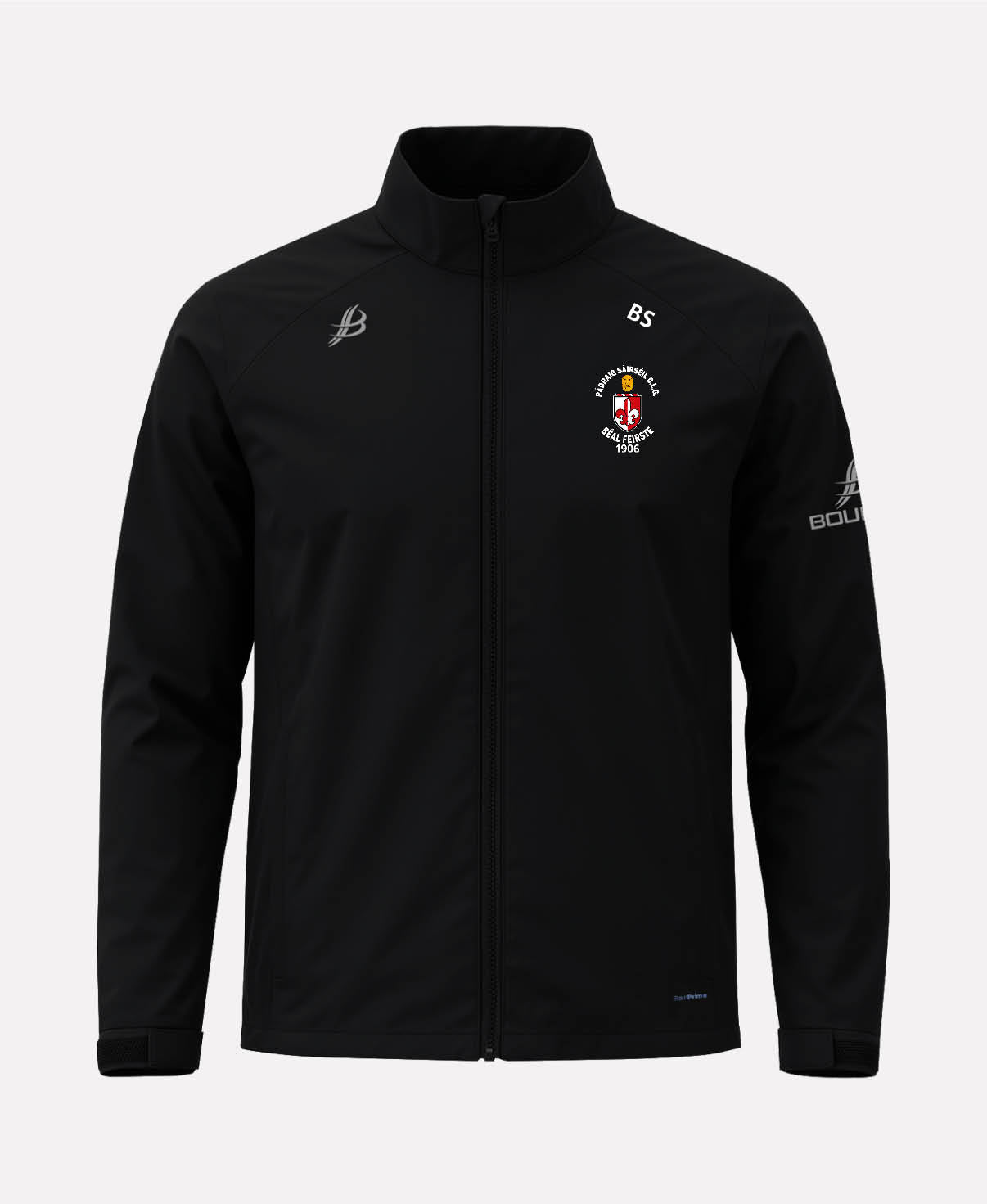 Sarsfields GAA Belfast TEASRA Waterproof Jacket (Black)