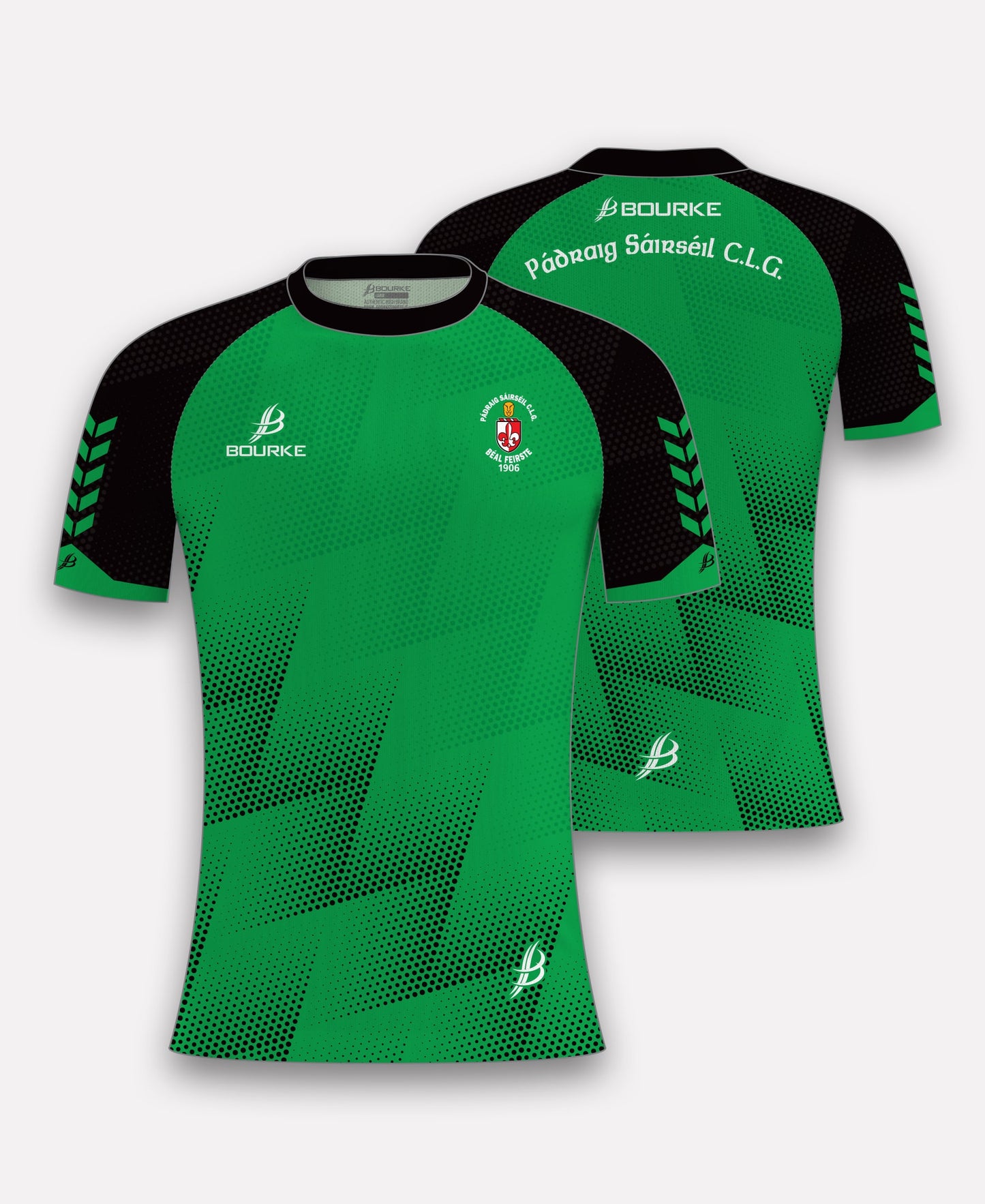 Sarsfields GAA Belfast Training Jersey (Green) 2024