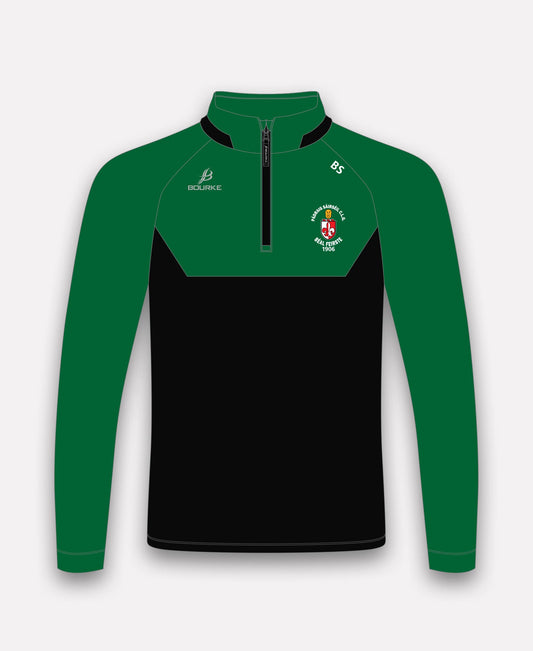 Sarsfields GAA Belfast BARR Half Zip (Black/Green)