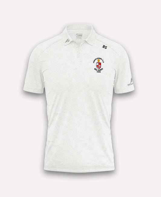 Sarsfields GAA Belfast BARR Polo Shirt (White)