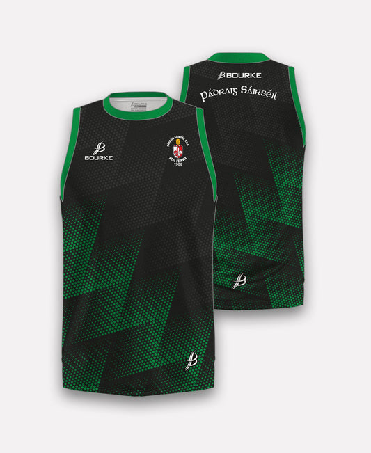 Sarsfields GAA Belfast Singlet (Black) 2025