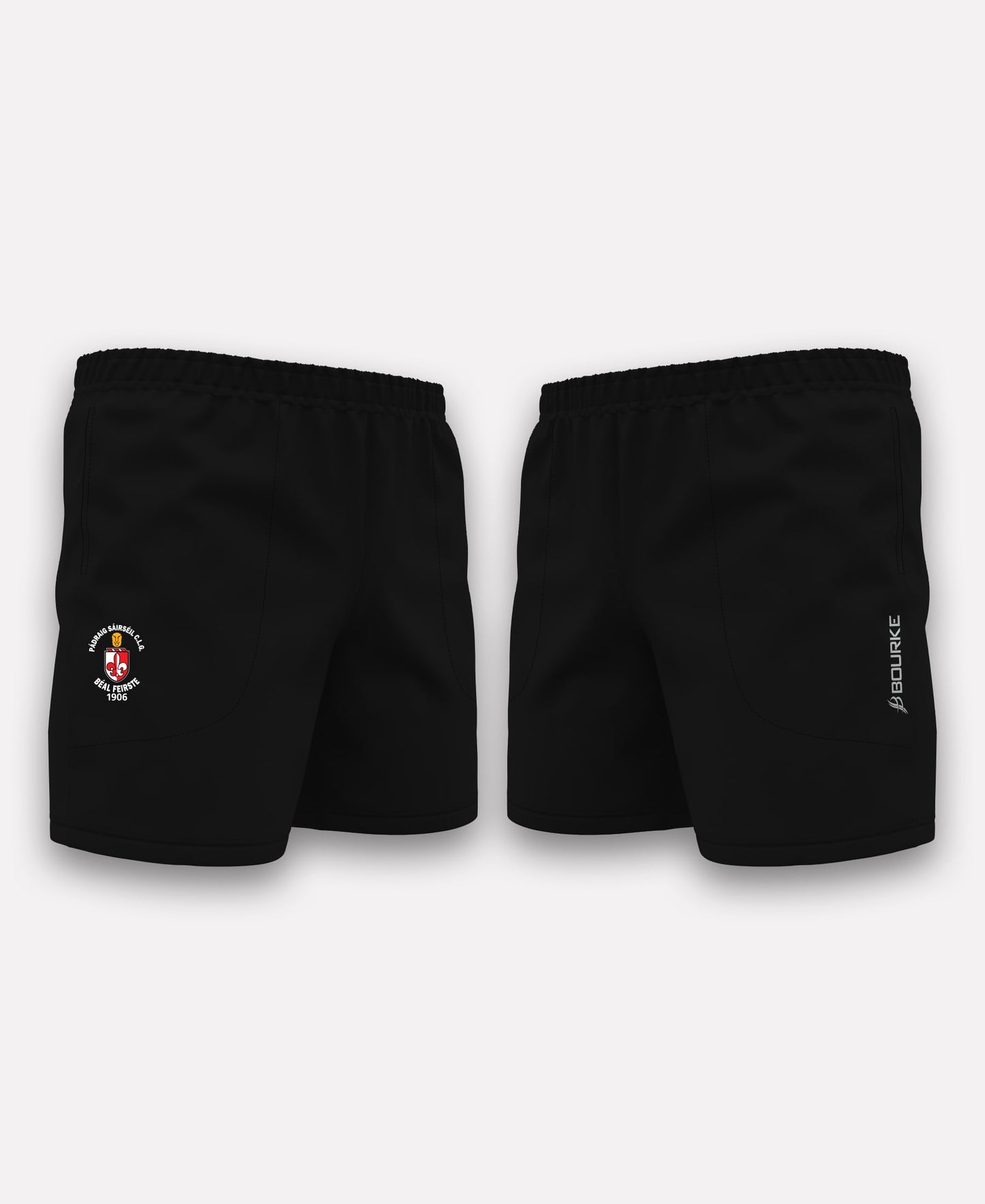 Sarsfields GAA Belfast TACA Gym Shorts (Black)