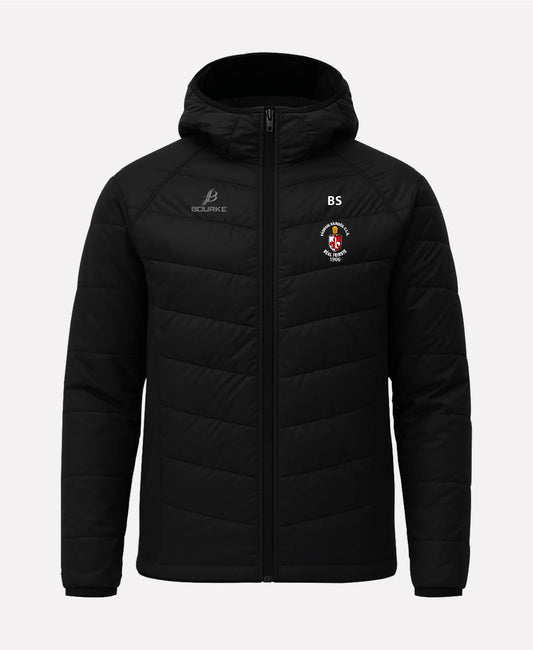 Sarsfields GAA Belfast FORTIS Hooded Jacket (Black)