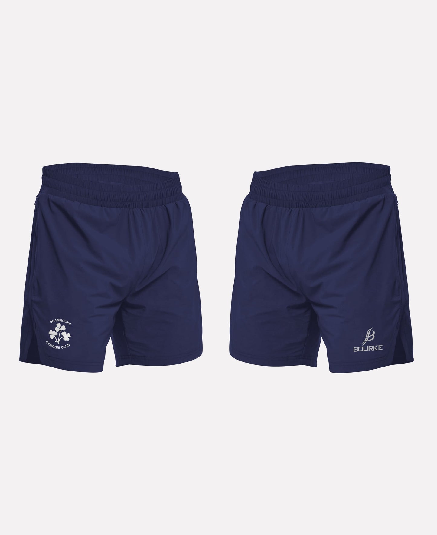 Shamrocks Camogie Galway BARR Gym Shorts (Navy)