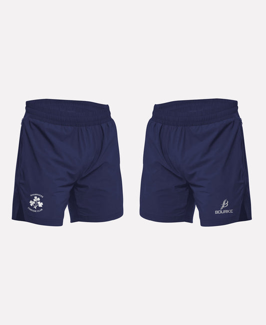 Shamrocks Camogie Galway BARR Gym Shorts (Navy)