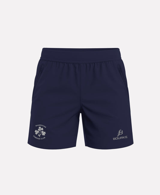 Shamrocks Camogie Galway FORTIS Gym Shorts (Navy)