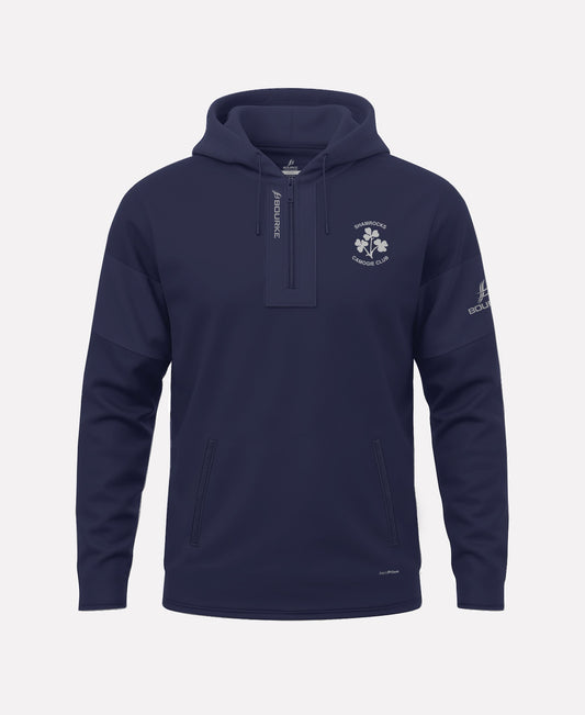 Shamrocks Camogie Galway TEASRA Half Zip Hoodie (Navy)
