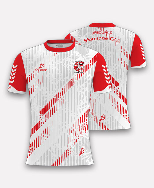 Shinrone GAA GAA Training Jersey (White/Red)