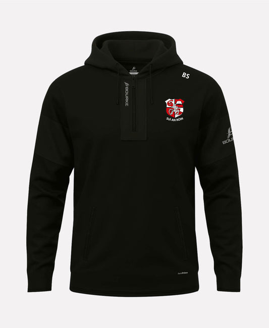 Shinrone GAA TEASRA Half Zip Hoodie (Black)