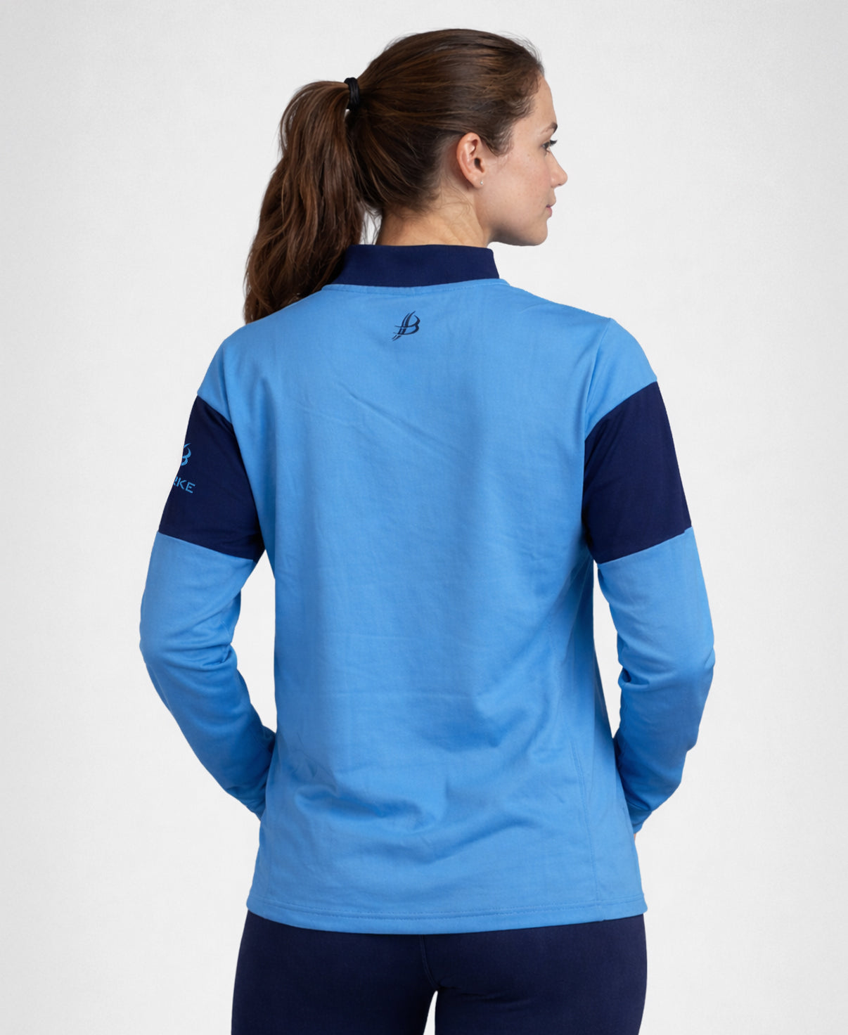 TEASRA Kids Half Zip (Navy/Sky)