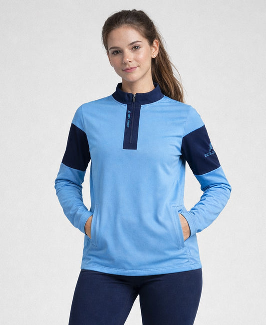 TEASRA Kids Half Zip (Navy/Sky)