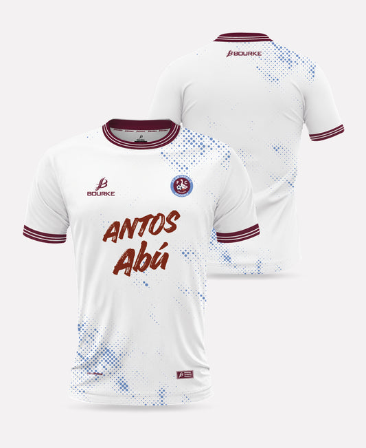 St Anthonys FC Training Jersey (White/Maroon)