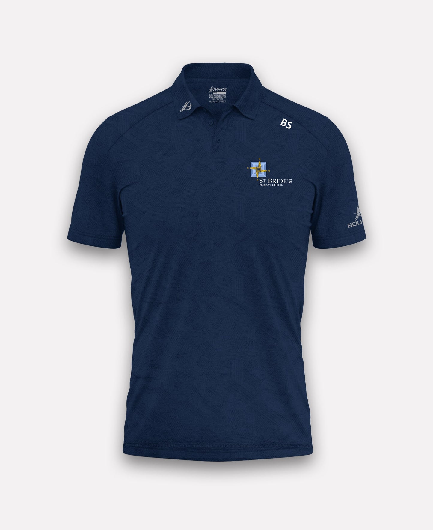 St. Bride's PS Belfast BARR Polo Shirt (Navy)