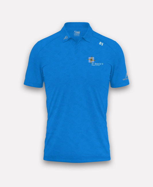 St. Bride's PS Belfast BARR Polo Shirt (Blue)