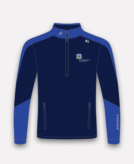 St. Bride's PS Belfast Croga Half Zip (Navy/Blue)