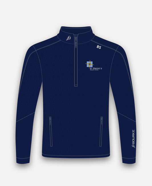 St. Bride's PS Belfast Croga Half Zip (Navy)