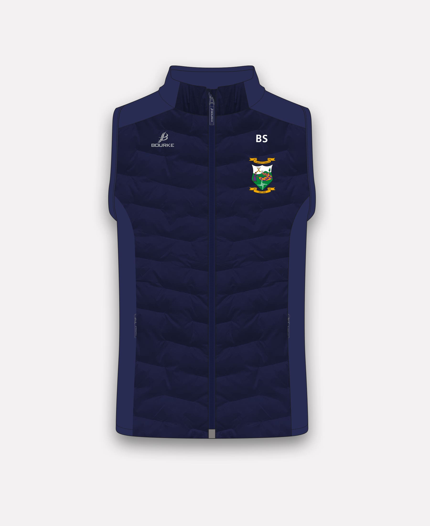 St Brigids Camogie (Laois) Croga Hybrid Gilet (Navy)