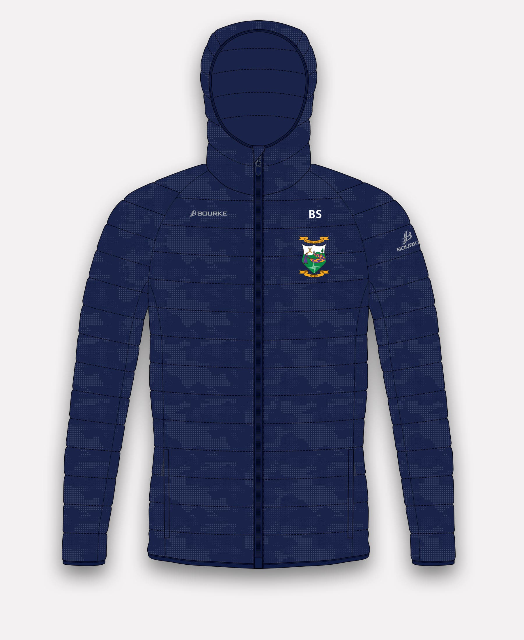 St Brigids Camogie (Laois) TACA Camo Jacket (Navy)