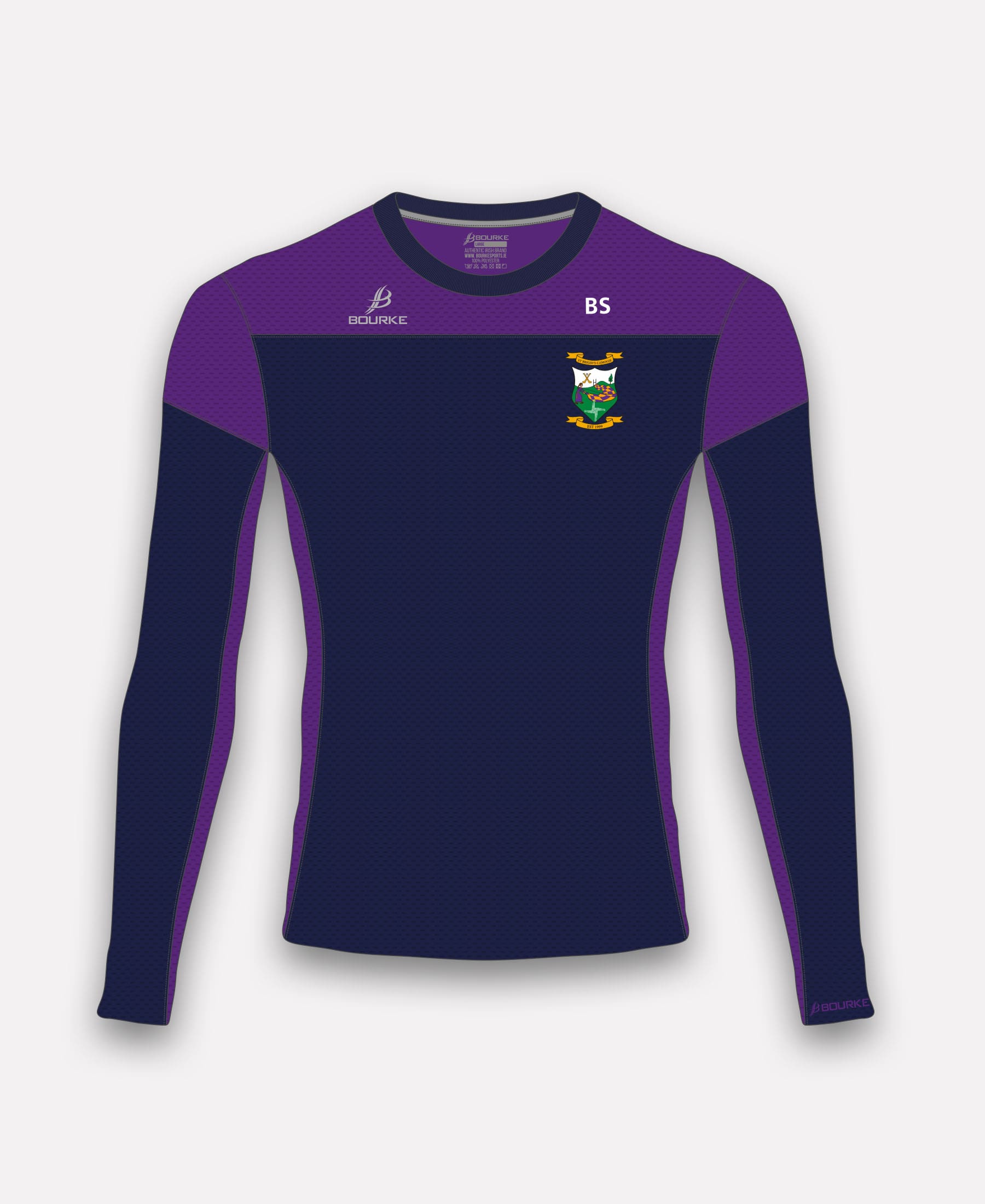 St Brigids Camogie (Laois) TACA Crew  (Navy/Purple)