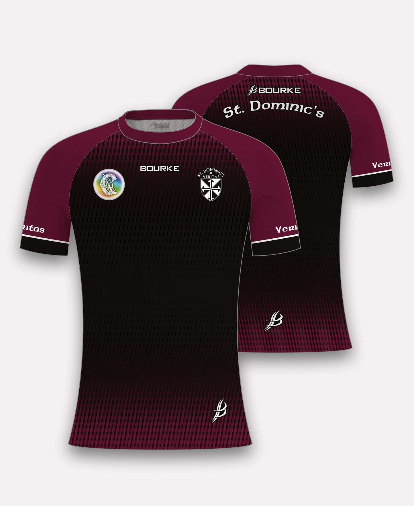 St Dominic's Grammar School Belfast Camogie Jersey (Black)