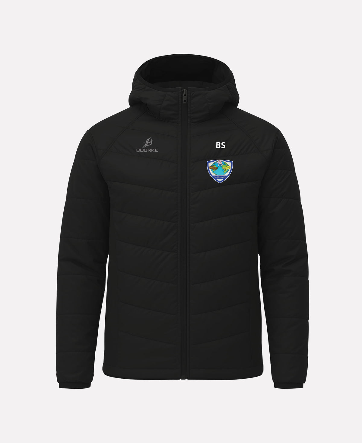 St Gerards School Belfast STAFF FORTIS Hooded Jacket (Black)