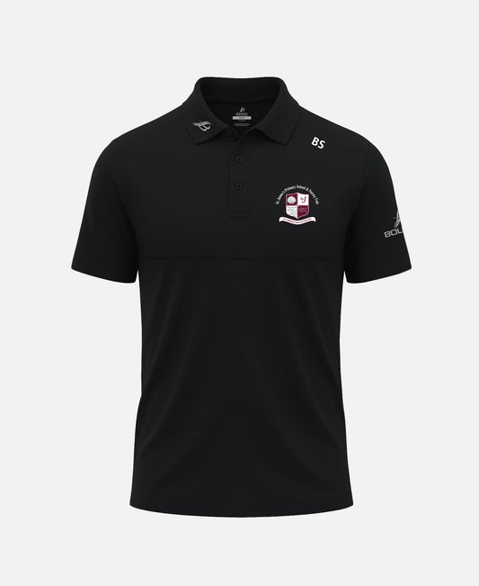 ST James PS Rathcoole STAFF FORTIS Polo Shirt (Black)