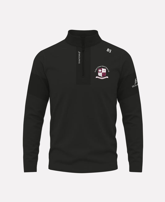 St James PS Rathcoole STAFF TEASRA Half Zip (Black)