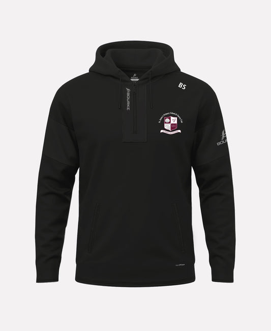 St James PS Rathcoole STAFF TEASRA Half Zip Hoodie (Black)