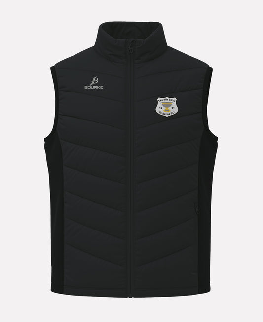 Two Mile Borris St Kevins FC FORTIS Gilet (Black)