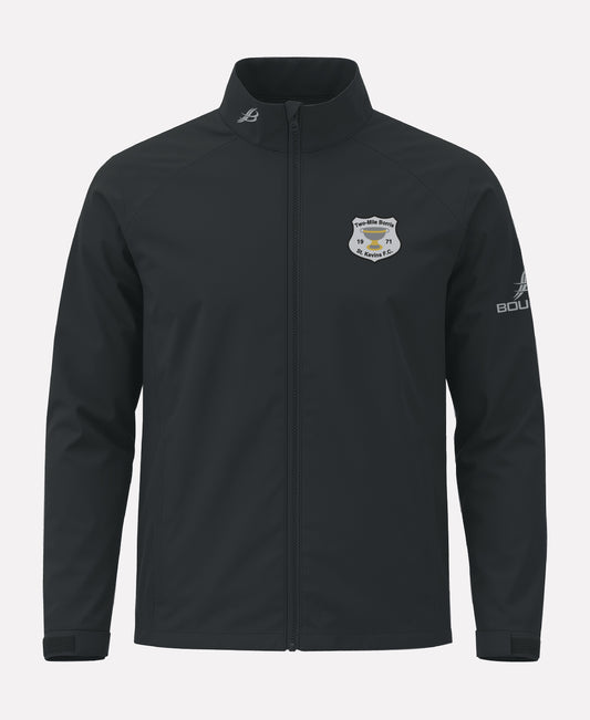 Two Mile Borris St Kevins FC TEASRA Waterproof Jacket (Black)