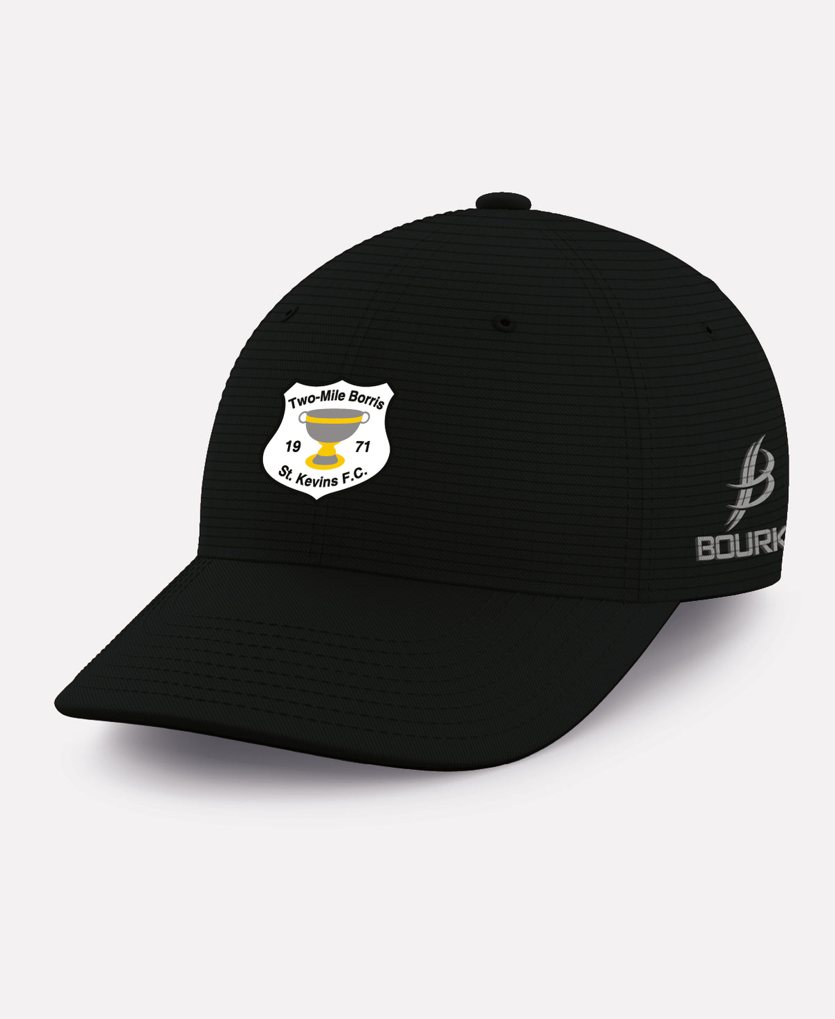 Two Mile Borris St Kevins FC CROGA Baseball Cap (Black)