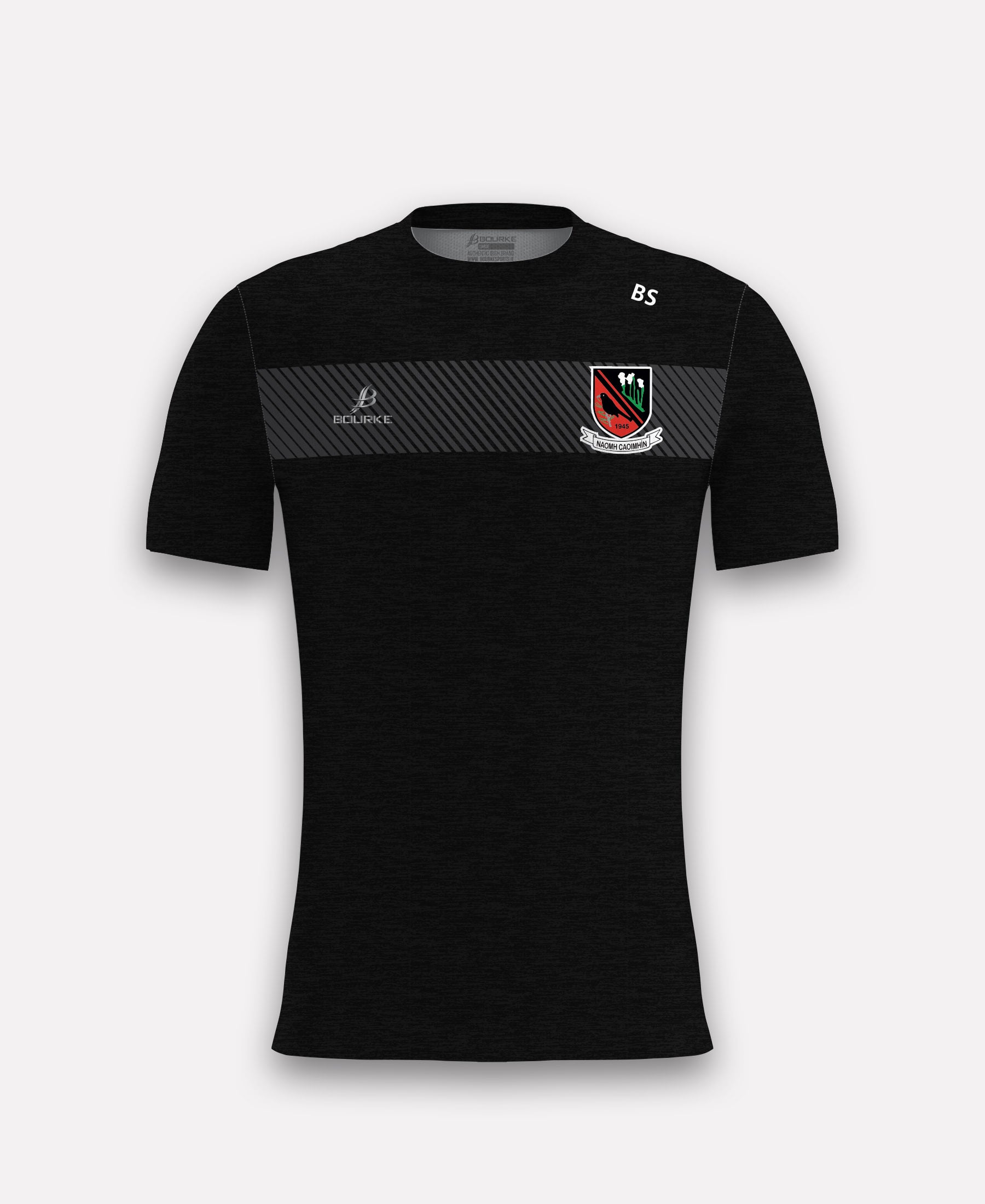 St Kevins GAA TACA T-Shirt (Black)