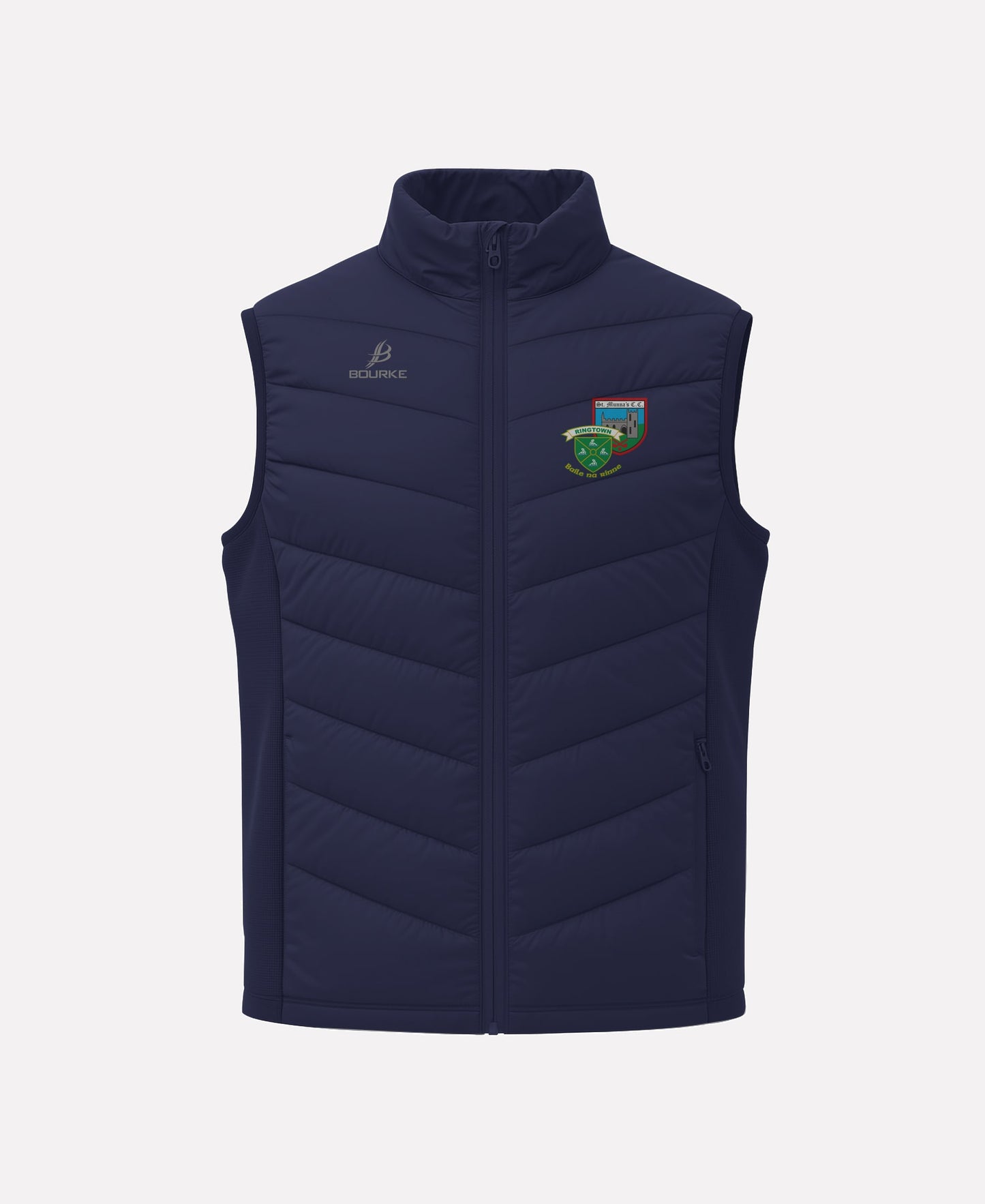 St Munnas-Ringtown Camogie FORTIS Gilet (Navy)