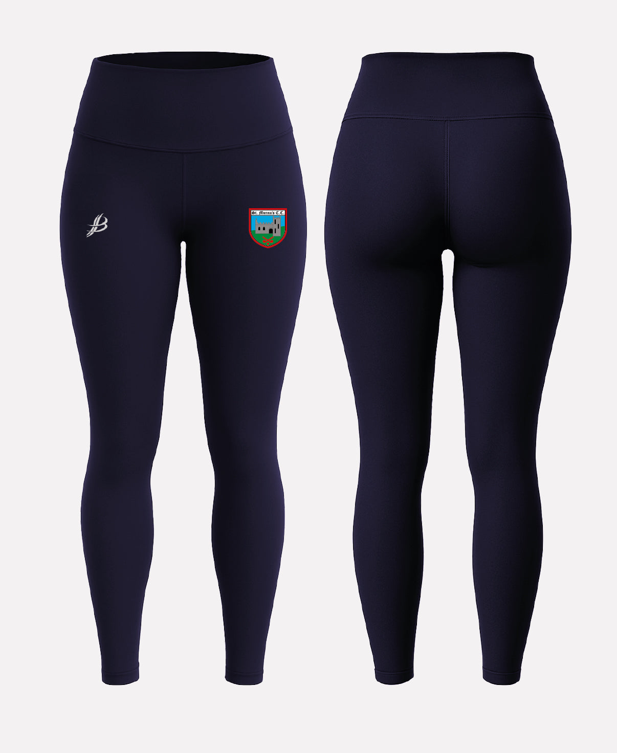 St Munnas Camogie Westmeath FORTIS Leggings (Navy)