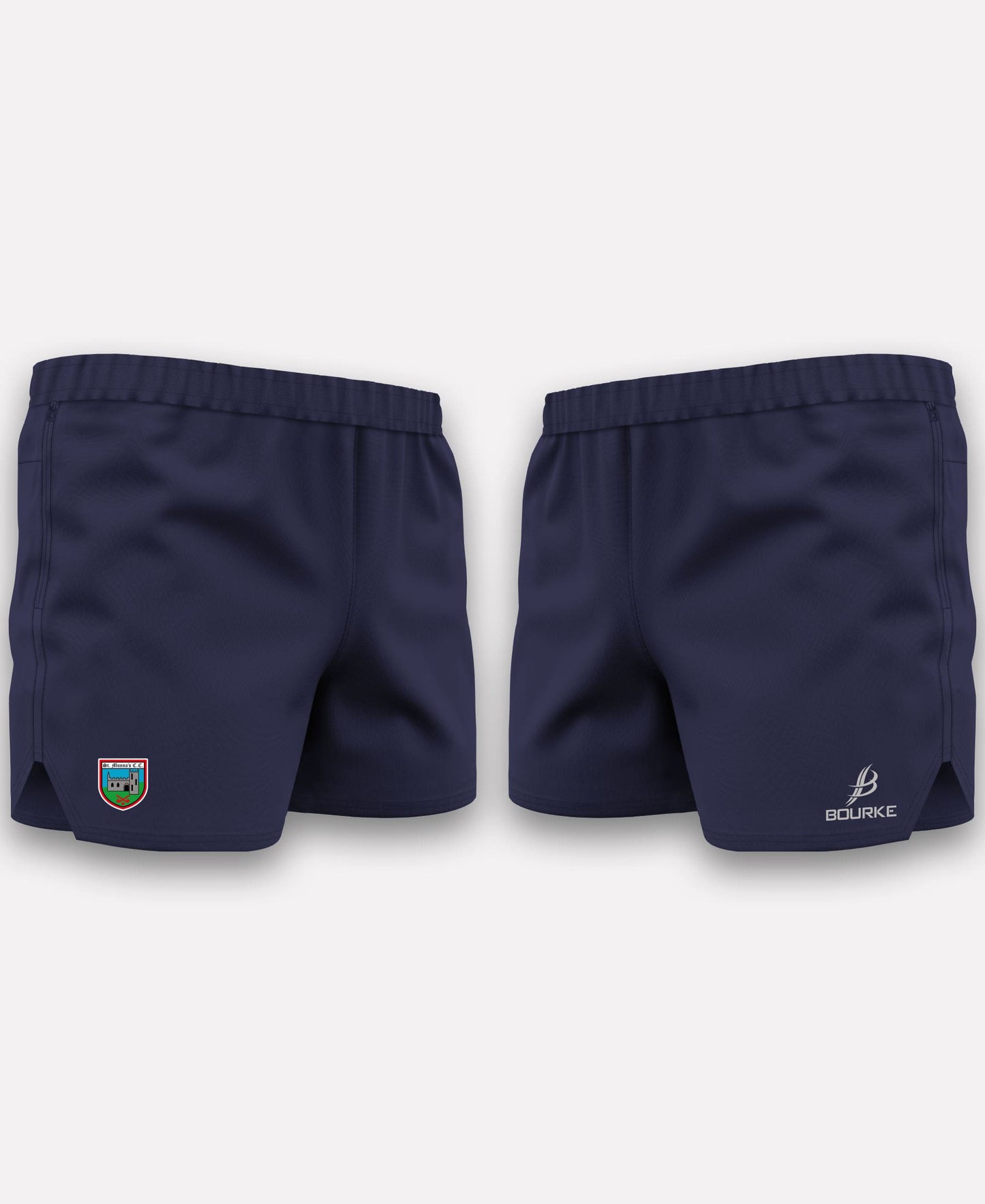 St Munnas Camogie Westmeath BARR Gym Shorts (Navy)