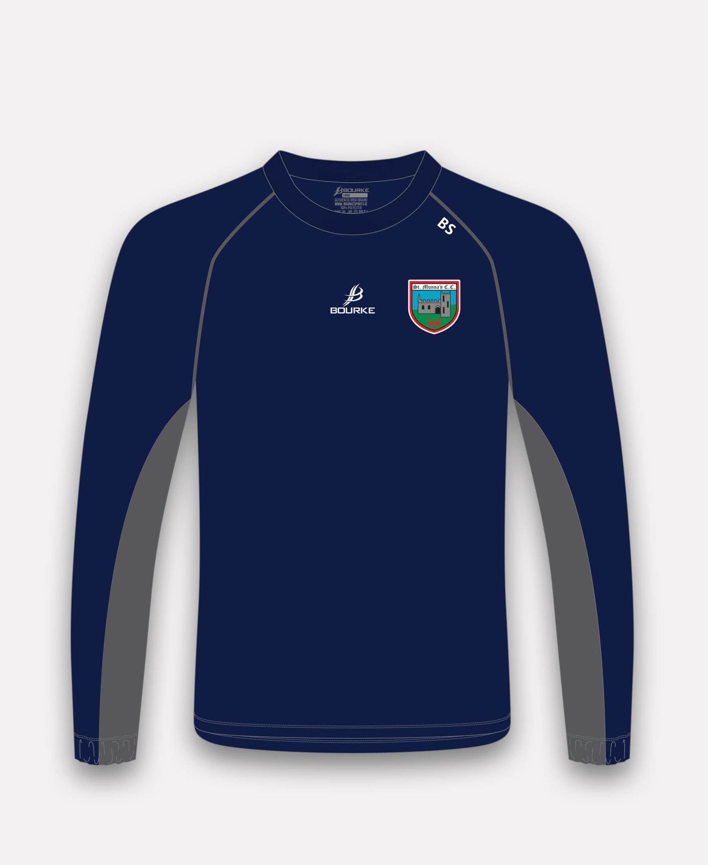 St Munnas Camogie Westmeath TIRIM Windcheater (Navy)