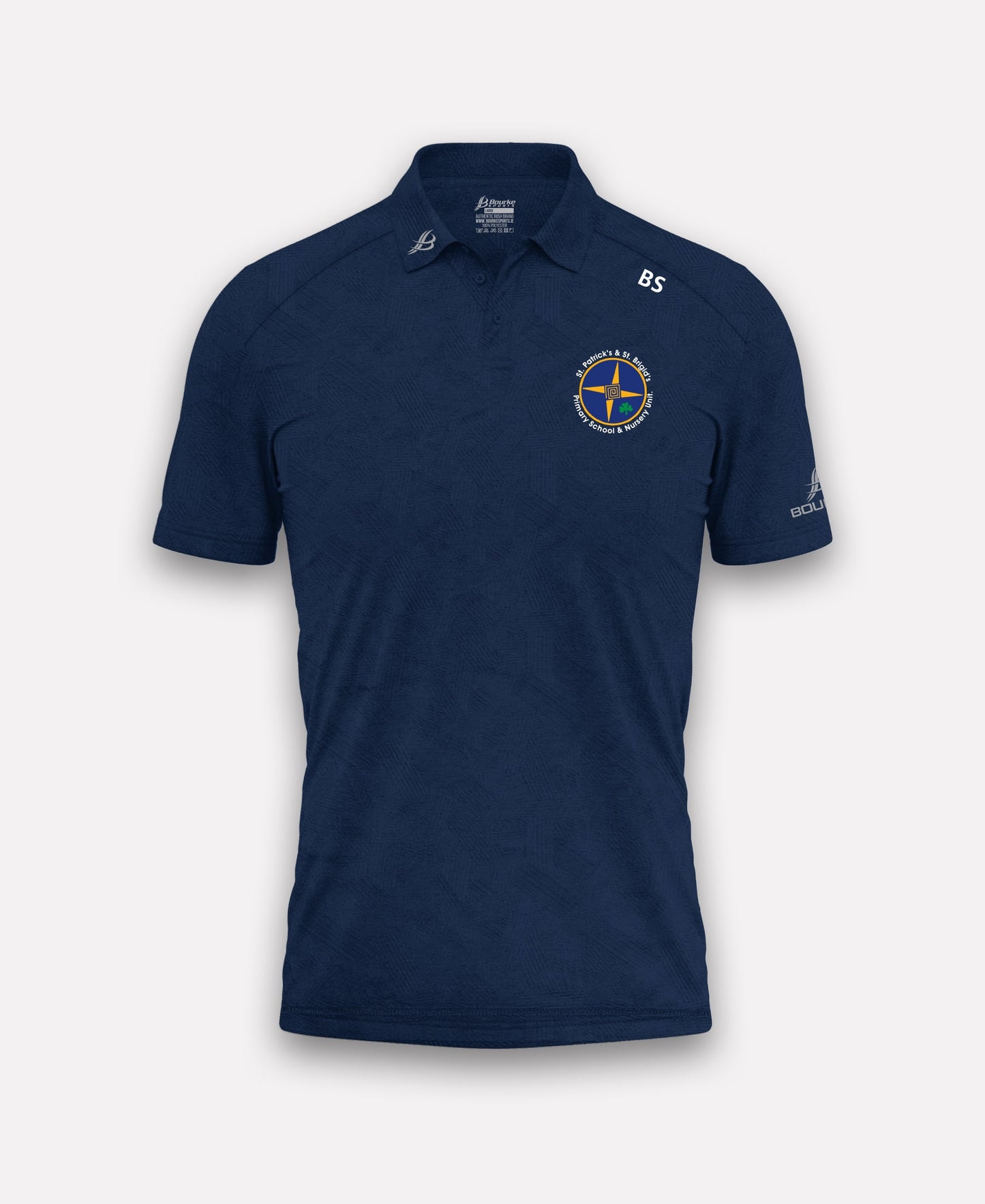 St Patrick's & St Brigid's PS STAFF Ballycastle BARR Polo Shirt (Navy)
