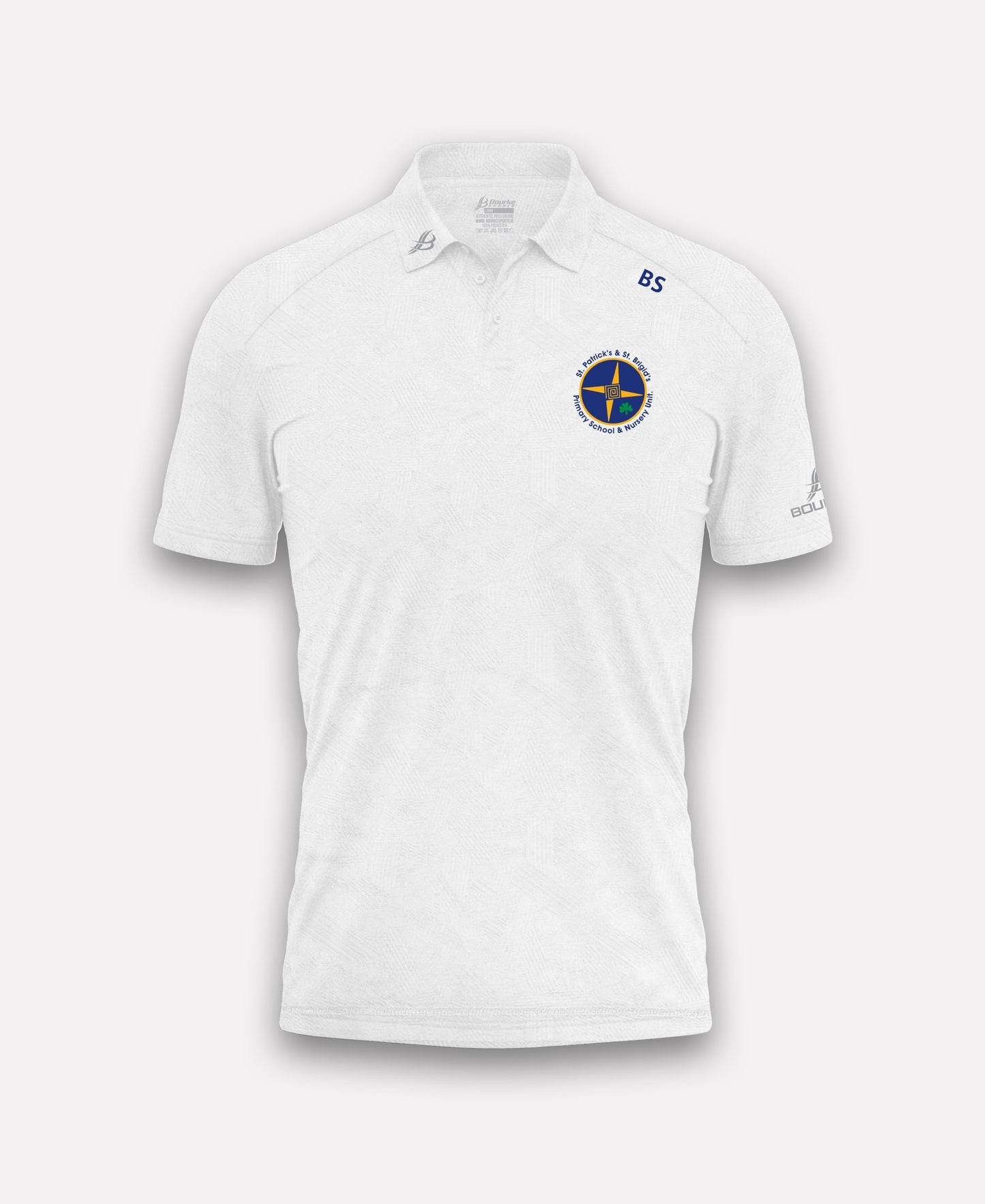 St Patrick's & St Brigid's PS STAFF Ballycastle BARR Polo Shirt (White)