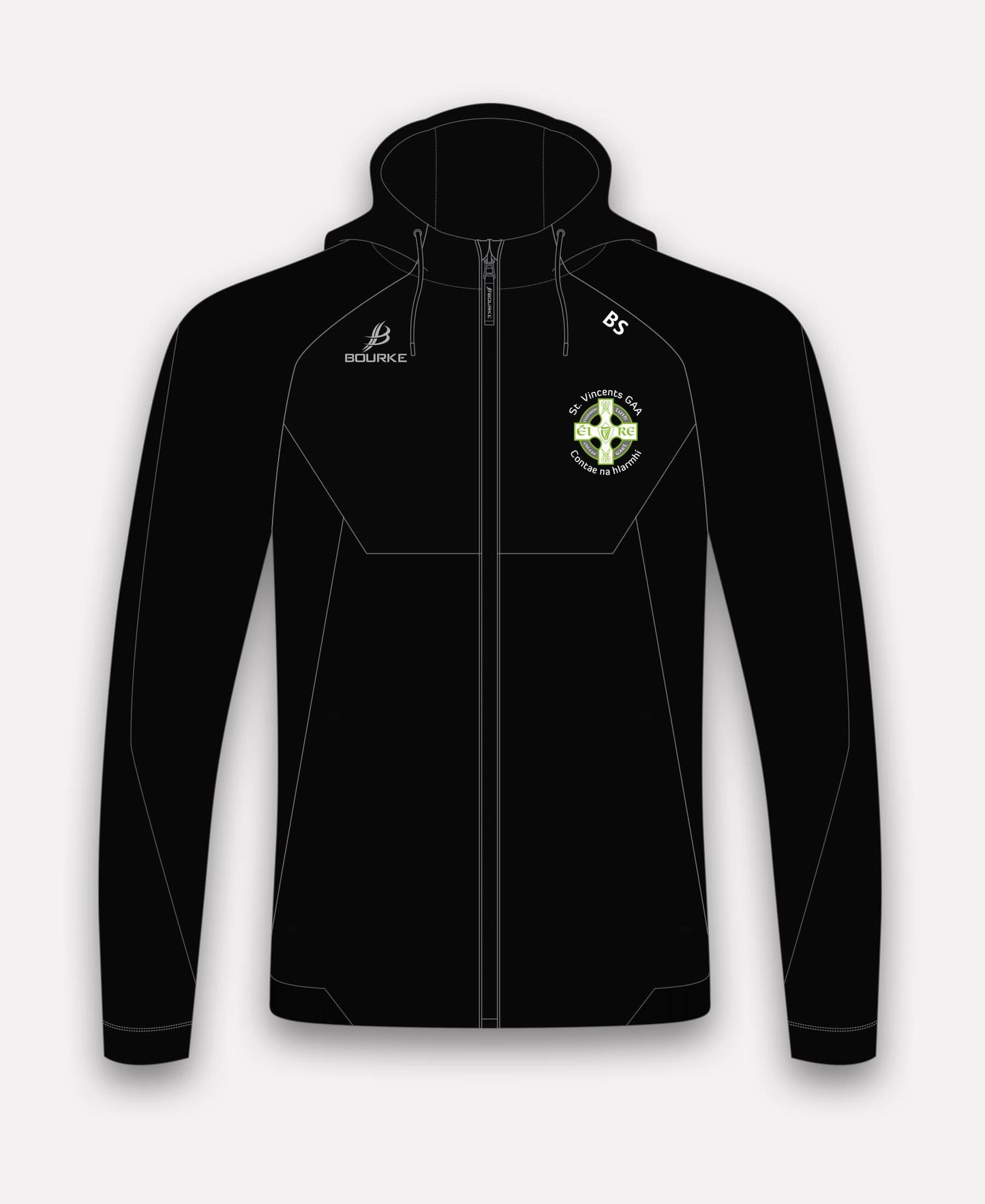 St Vincents Westmeath GAA BARR Hoody (Black)