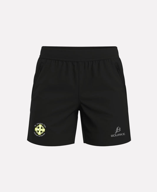 St. Vincents Westmeath GAA FORTIS Gym Shorts (Black)