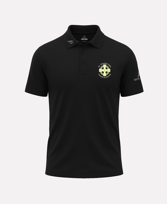 St. Vincents Westmeath GAA FORTIS Polo Shirt (Black)
