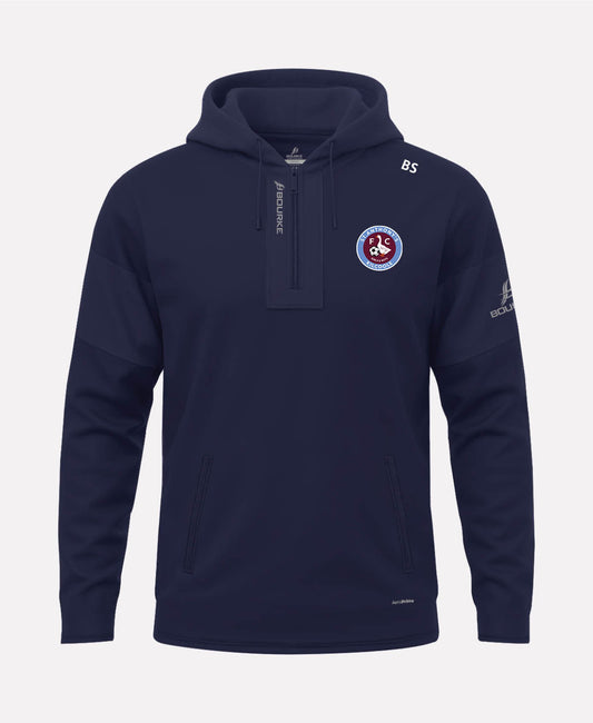 St Anthonys FC TEASRA Half Zip Hoodie (Navy)