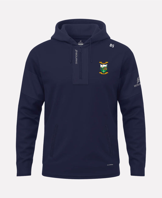 St Brigids Camogie (Laois) TEASRA Half Zip Hoodie (Navy)