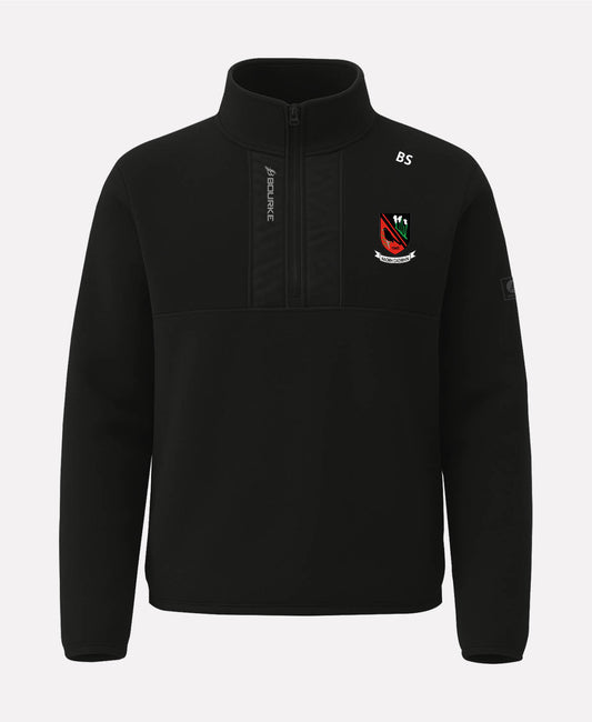 St Kevins GAA TEASRA Half Zip Fleece (Black)