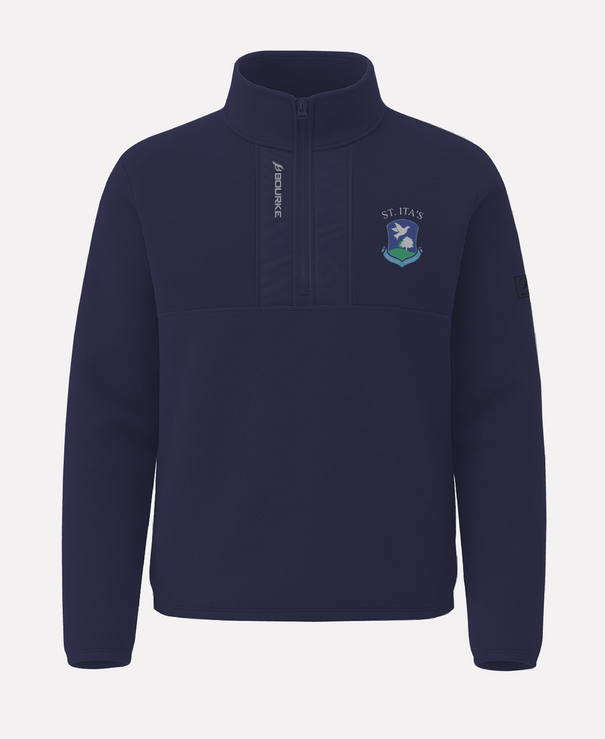 St Itas PS Belfast TEASRA Half Zip Fleece (Navy)